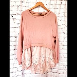 Annabelle • Layered Sweatshirt 💗